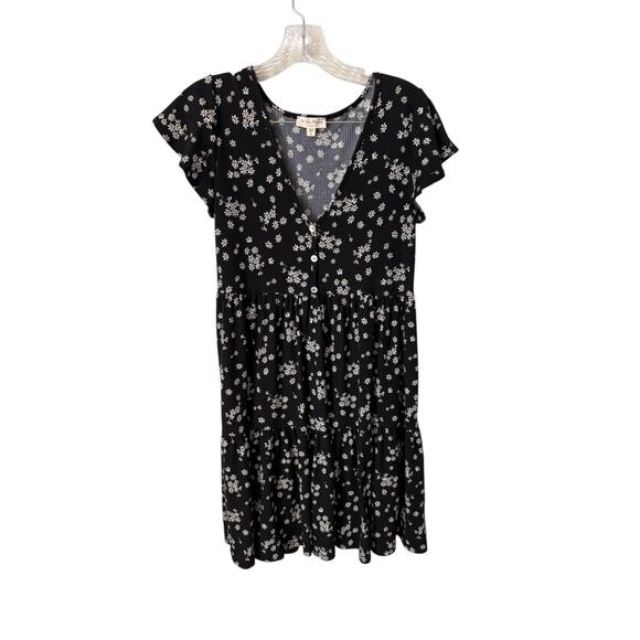 See You Monday Daisy Flower Dress Size Large - Picture 1 of 5